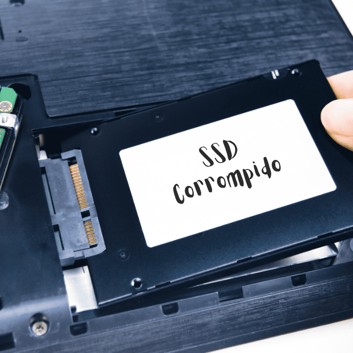 SSD CORROMPIDO